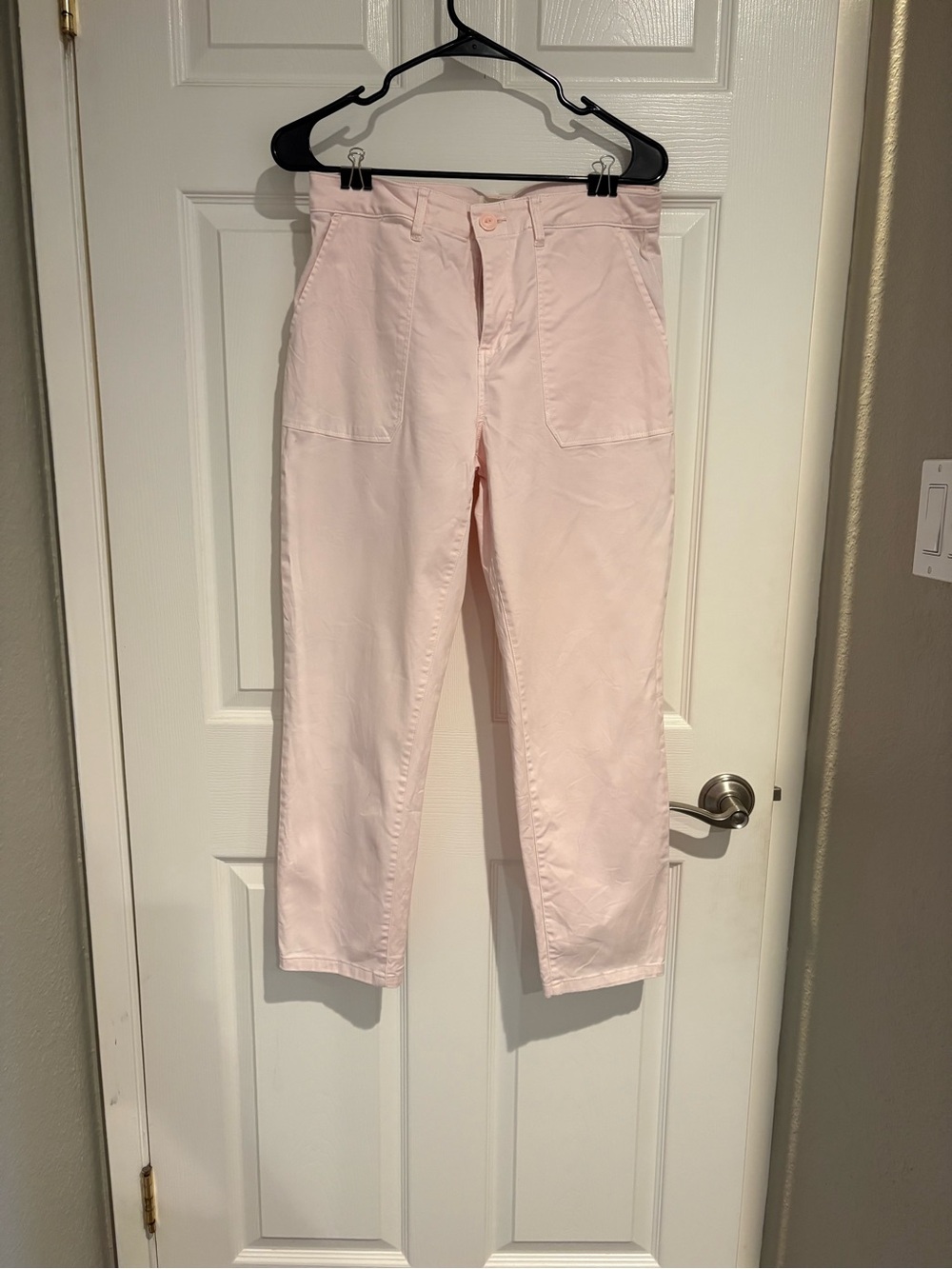 Sanctuary Light Pink Straight Leg Jeans